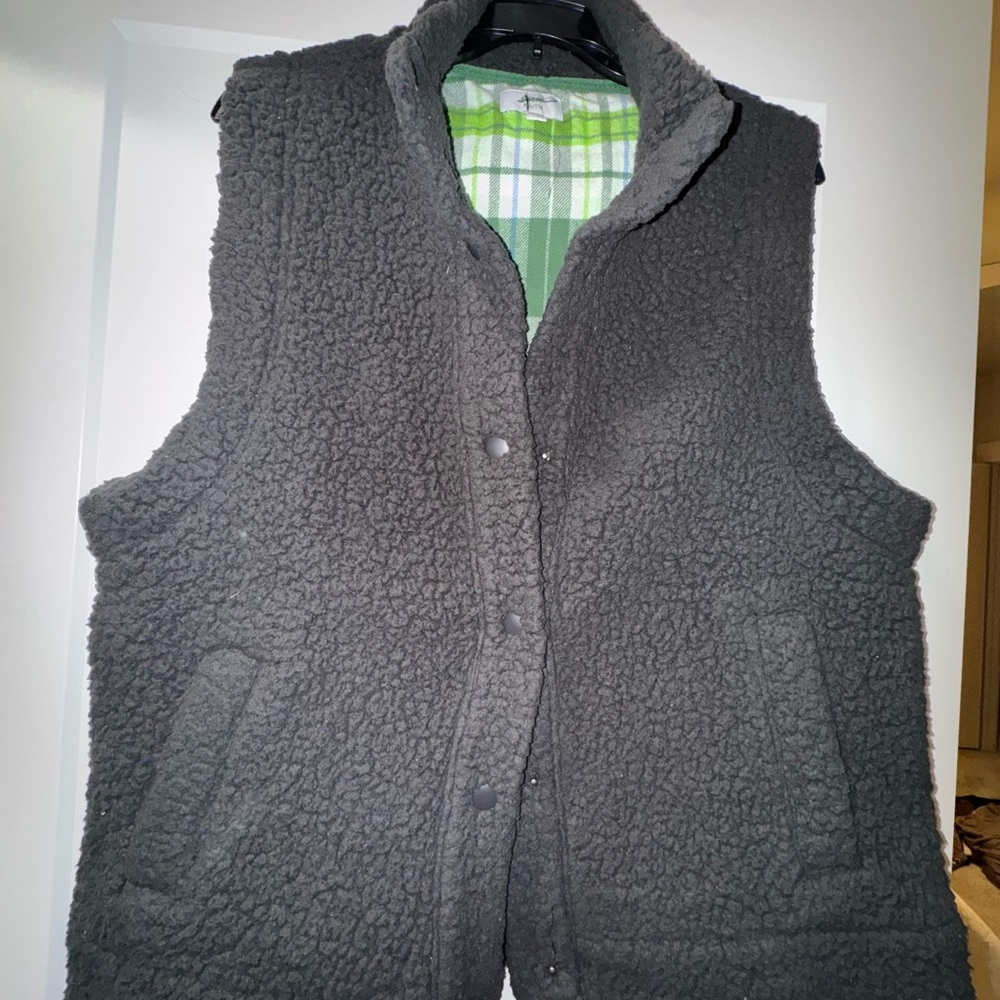 Gray Sherpa Vest